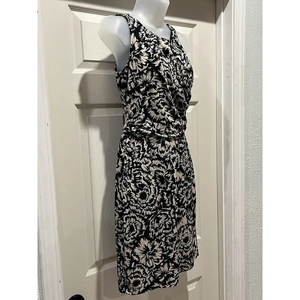 Ann Taylor Loft Sleeveless Dress Size XS Side Tucked
